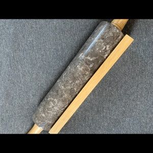 Grey marble rolling pin ✨